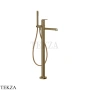 Gessi INGRANAGGIO Смеситель для ванны напольный, с гарнитуром 63528-791, Deep Bronze Br. PVD