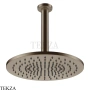 Gessi 316 SHOWER Верхняя душевая лейка D30 с креплением под размер 54147-761, Coffee Bronze Brushed PVD