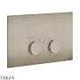 Gessi INGRANAGGIO Клавиша смыва для инсталляции SANIT, Villeroy&Boch 54643-149, нерж. сталь Brush / никель Brushed