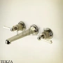 Gessi VENTI20 Смеситель для раковины на 3 отв. длинный, внешняя часть 65090-030, Copper глянец
