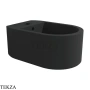Flaminia Astra биде подвесное 35×52×24 см, чёрный Carbone матовый