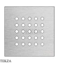 Flaminia CM3 решётка слива для душевого поддона 12×12 см, серый Grigio матовый