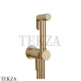 Gessi Гигиенический душ с выводом воды и держателем 14331-726, Warm Bronze Br