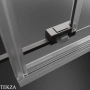 Radaway Idea PDD Комплект боковых стенок 80х80 см, 387141-91-01, брашированный никель