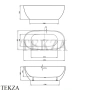 Vincea Ванна акриловая Vincea VBT-408-1700, слив-перелив в комплекте хром, цвет белый глянец
