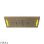 Gessi COLOUR Накладная душевая панель 350, 4 функции 57876-713, Antique Brass