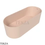 Flaminia Oval ванна овальная отдельностоящая 170×70×55 см, бежевый Avana глянец