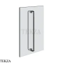 Gessi Perle Полотенцедержатель для крепления на стекло, 60 см 74635-706, black хром глянец