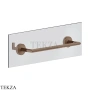 Gessi INGRANAGGIO Полотенцедержатель для крепления на стекло, 30 см 63924-708, Copper Brushed PVD