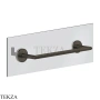 Gessi ANELLO Полотенцедержатель для крепления на стекло, 30 см 63824-187, Aged Bronze