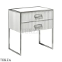 ARMADI ART MONACO Тумба под раковину 80 см 866-080-WCR, WHITE (белый глянец), хром