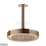 Gessi INCISO SHOWER Верхняя душевая лейка с кронштейном под размер 58188-030, Copper PVD
