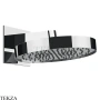 Gessi Incastri Верхняя лейка D30 с кронштейном из стены 63049-031, хром глянец