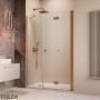 Radaway Nes DWS B Душевая дверь 85 см, правая R, 10044850-93-01R, брашированная медь