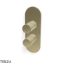FIMA Carlo Frattini Slide Смеситель для душа, 2-3 потока, внешняя часть F5809X6HS, шампань Brushed