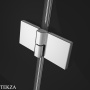 Radaway Nes 8 KDJ-B Душевая дверь 100 см, правая R часть уголка, 10075100-01-01R, хром глянец