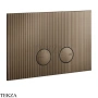 Gessi Total look Клавиша смыва для инсталляции Geberit Sigma 8 и Sigma 12, 54671-761, Coffee Bronze Brushed PVD