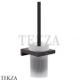 Hansgrohe AddStoris Туалетный ершик для унитаза настенный 41752670, черный матовый
