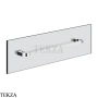 Gessi Perle Полотенцедержатель для крепления на стекло, 45 см 74913-031, хром глянец
