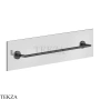 Gessi ANELLO Полотенцедержатель для крепления на стекло, 60 см 63828-706, Black Metal PVD