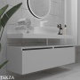 ARMADI ART FLAT Тумба-ящик под столешницу 897-060-W, белый, глянец