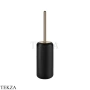 Gessi Goccia Ершик напольный, черная керамика 38044-735, Warm Bronze PVD