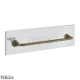 Gessi VENTI20 Полотенцедержатель для крепления на стекло, 45 см 65513-713, Antique Brass