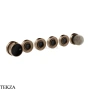 Gessi Perle Термостат для душа на 4 потока, внешняя часть 74636-761, бронза Coffee