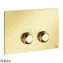 Gessi VENTI20 Клавиша смыва для инсталляции SANIT, Villeroy&Boch 54659-246, Gold PVD