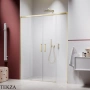 Radaway Idea DWD Дверь в нишу раздвижная двустворчатая 170 см, 387127-98-01, брашированное светлое золото