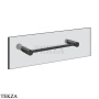 Gessi Pelle Tresse Полотенцедержатель для крепления на стекло, 30 см 78711-438, Nero/ Matte Black