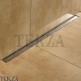 TECEdrainline steel II 100 Панель из нержавеющей стали 601082, сталь полированная