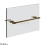 Gessi Jacqueline Полотенцедержатель для крепления на стекло, 30 см 77511-791, бронза Deep