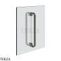 Gessi Perle Полотенцедержатель для крепления на стекло, 20 см 74630-707, black хром Brush