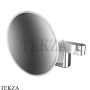 Emco Evo Зеркало косметическое 5х с LED подсветкой, 2 световые кнопки, скрытая подводка, хром глянец