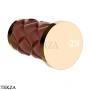 Gessi Pelle Tresse Крючок одинарный для полотенца 78621-430, Red Cherry/ Warm Bronze PVD