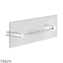 Gessi RILIEVO Полотенцедержатель для крепления на стекло, 30 см 59562-031, хром глянец
