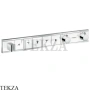 Hansgrohe RainSelect Термостатический модуль, 5 потоков, внешняя часть 15358400, белый/хром глянец