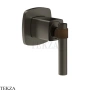 Gessi Jacqueline Смеситель-рычаг управления, внешняя часть 77045-707, black хром Brush
