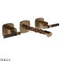 Gessi Jacqueline Смеситель для раковины, внешняя часть 77290-761, бронза Coffee