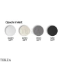 Flaminia CM3 поддон душевой керамический 70×90×3 см, белый Bianco матовый