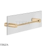 Gessi RILIEVO Полотенцедержатель для крепления на стекло, 30 см 59562-735, Warm Bronze PVD