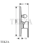 Hansgrohe Vernis Shape Смеситель для душа с переключателем 71458000, хром глянец