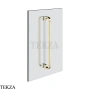 Gessi Perle Полотенцедержатель для крепления на стекло, 30 см 74631-710, шампань глянец
