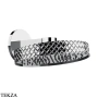 Gessi Pelle Tresse Верхняя лейка с кронштейном D30,5 см, 78148-031, Хром глянец