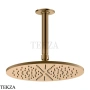 Gessi INCISO SHOWER Верхняя душевая лейка с кронштейном 58250-726, Warm Steel Br. PVD