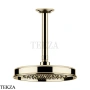 Gessi VENTI20 Верхний душ 200 с потолочным креплением под размер 65150-710, Brass PVD