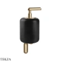 Gessi Goccia Дозатор для жидкого мыла, черная керамика 38014-726, Warm Bronze Br. PVD