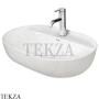 Duravit LUV Раковина накладная, без перелива, с отверстием 0380600000, белый глянец