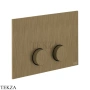 Gessi INGRANAGGIO Клавиша смыва для инсталляции Geberit omega 12, 54639-713, бронза classic
